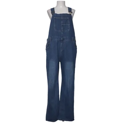 Salopette (Bleu) de Jeans Coton, Polyester