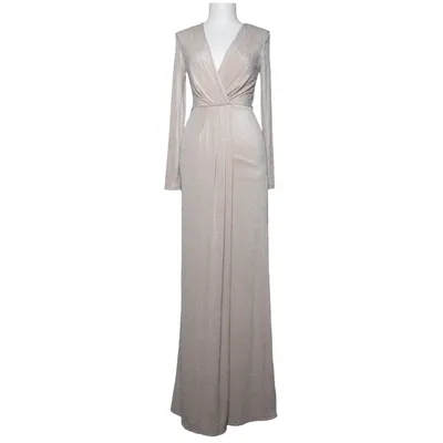 Robe de soirée (Argent) de Lucy Wang Élasthane, Polyamide, Polyester