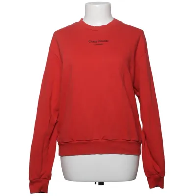 Sweatshirt (Rouge) de Cheap Monday Coton biologique, Polyester