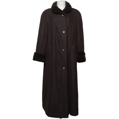 Coat (Brown) from Goldix Acrylic, Polyester