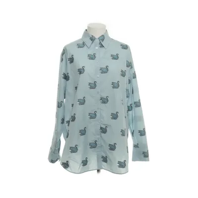 Skjorte (Blå, Sort) fra Acne Studios