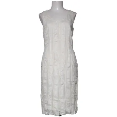 Dress (White) from Elinette Acetate, Cotton, Linen, Polyamide