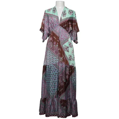 Maxikjole (Brun, Pink, Flerfarvet) fra C.A.M Silke, Viscose