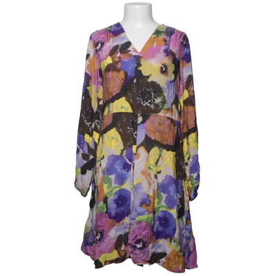 Dress (Purple, Yellow, Multicolored) from Moves Viscose
