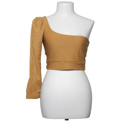 Crop top (Geel) van Studio F Elastaan, Polyamide, Polyester
