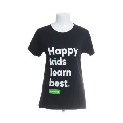 T-shirt (Noir) de Pure Waste Coton recyclé, Polyester recyclé