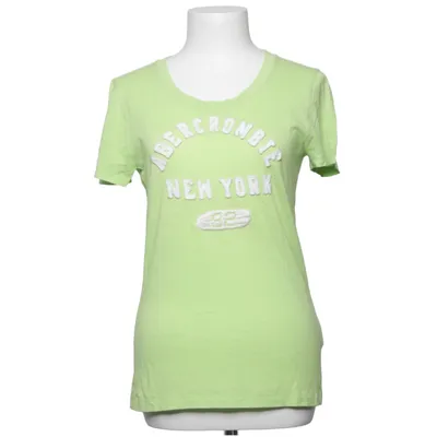 T-shirt (Grøn) fra Abercrombie & Fitch Bomuld, Polyester