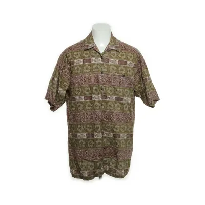 Kortärmad skjorta (Grön, Brun, Beige) från Woolrich Bomull