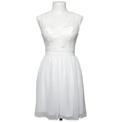 Jurk (Wit) van Elise Ryan Elastaan, Polyamide, Polyester