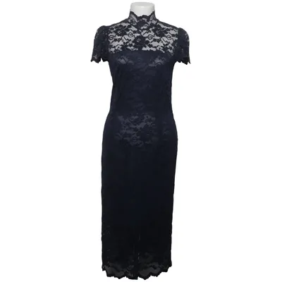 Cocktailjurk (Blauw) van Ganni Elastaan, Polyamide, Polyester, Viscose