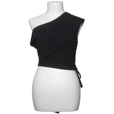 Crop top (Zwart) van Missy Empire Elastaan, Polyester