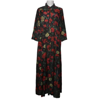 Shirt dress (Black, Multicolored) from Katarina Nyman Silk