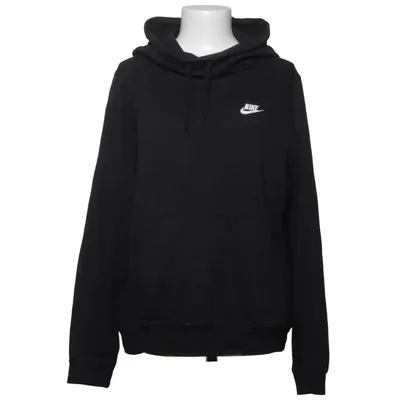 Huvtröja (Svart) från Nike Bomull, Polyester, Viskos