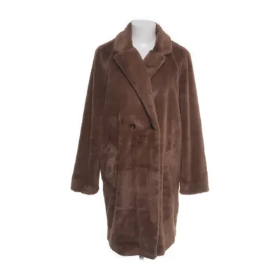 Winterjas (Bruin) van Hollister California Imitatiebont, Polyester