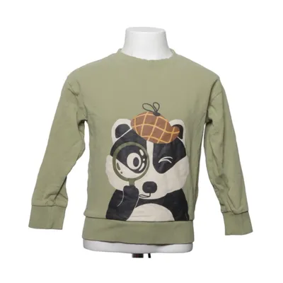 Collegetröja (Grön) från Lindex Kids Bomull, Elastan