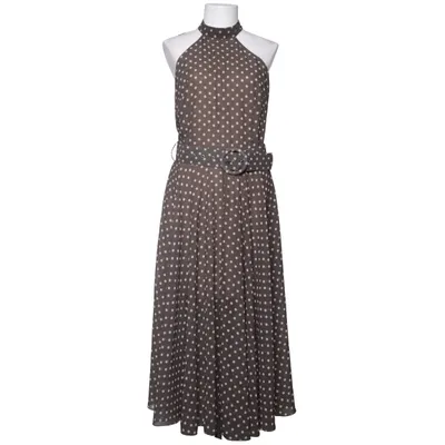 Långklänning (Brun, Beige, Flerfärgad) från Pologarage Polyester