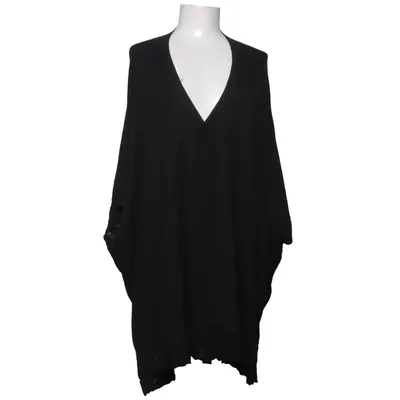 Cardigan (Black) from Cable & Gauge Cotton, Polyamide, Viscose