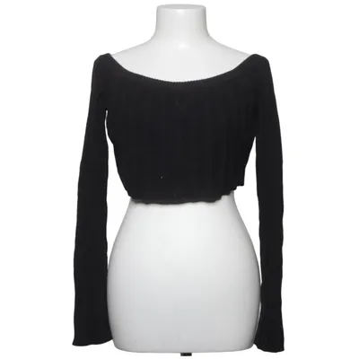 Crop top (Zwart) van Vanessa Moe x NA-KD Katoen