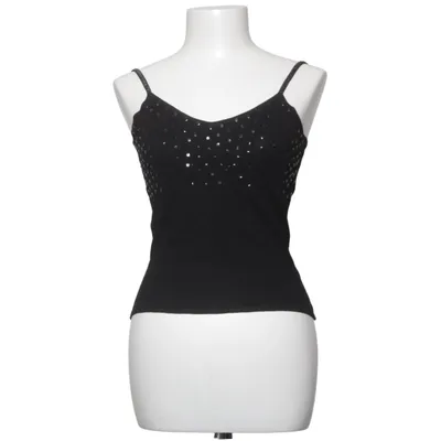 Tank Top (Black) from Saint Tropez Elastane, Viscose