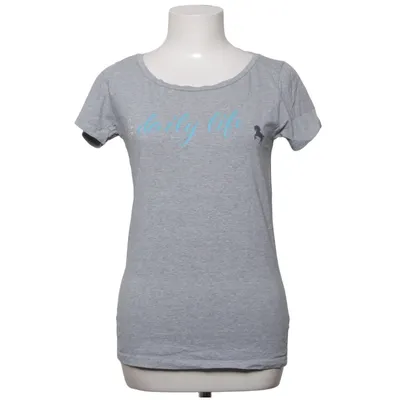 T-shirt (Gris) de Loesdau Coton, Élasthane