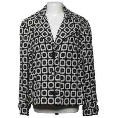 Blazer (Noir, Blanc) de Bandolera Polyester, Laine