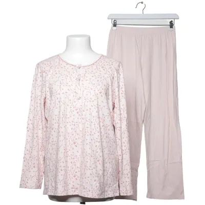 Pyjama (Pink, Weiß) von Calida Bodywear Baumwolle