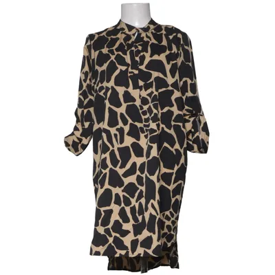 Blus (Svart, Beige) från New Collection Elastan, Polyester