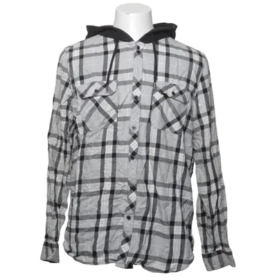 Hoodie (Gray, Black) from Forever 21 Men Cotton, Polyester