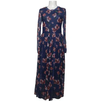 Maxi jurk (Blauw, Roze, Meerkleurig) van Moves by Minimum Elastaan, Polyester