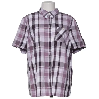 Kortærmet skjorte (Lilla, Hvid, Sort) fra Bonita Polyester, Viscose