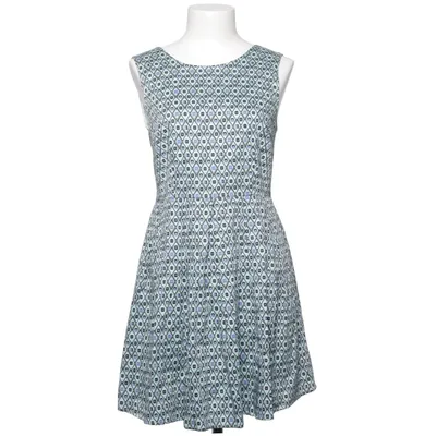 Dress (Blue, Green, Multicolored) from Forever 21 Contemporary Cotton, Elastane, Polyester