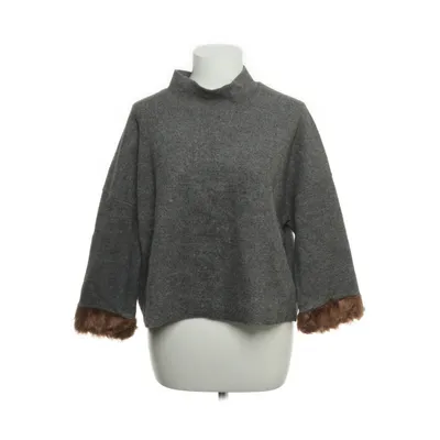 Turtleneck (Gray) from Zara W&B Collection Polyester, Cotton