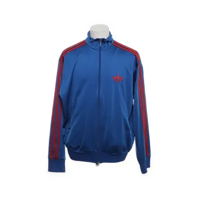 Træningsjakke (Blå, Rød) fra Adidas