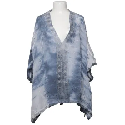Top (Blue, White) from Lauren Vidal Cotton, Viscose