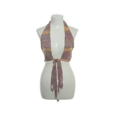 Crop top (Lila, Gul, Flerfärgad) från Pull & Bear Akryl, Bomull, Polyester