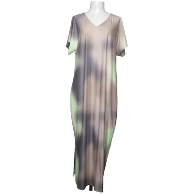 Långklänning (Grön, Grå, Beige) från Luxzuz Elastan, Polyester