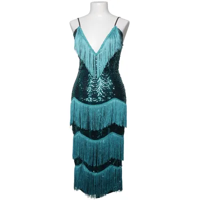 Cocktail dress (Blue, Black) from PrettyLittleThing Polyester