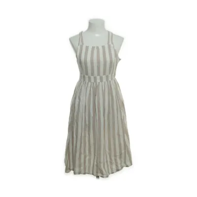 Dress (White, Beige) from Manda Linen