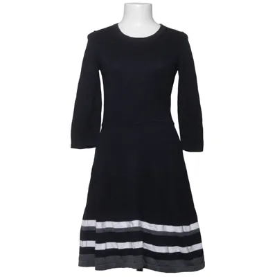 Robe (Bleu, Gris, Blanc) de Hobbs Coton, Lyocell, Laine