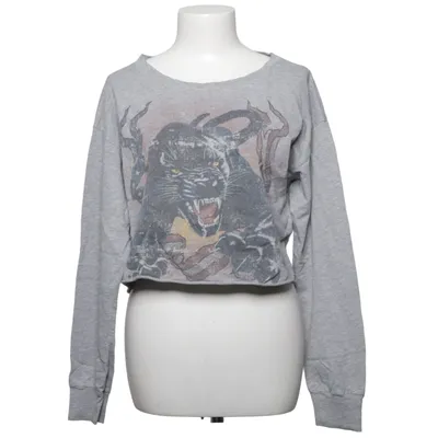 Crop Top (Grau) von Topshop Baumwolle, Polyester