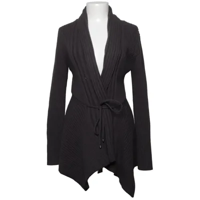Cardigan (Gray) from Fashion Elle Acrylic, Cotton, Wool