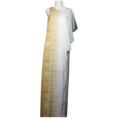 Robe longue (Jaune, Blanc, Vert) de Mango Suit Polyester