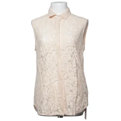 Top (Beige) van Iris & Ink Katoen, Polyamide, Polyester, Viscose