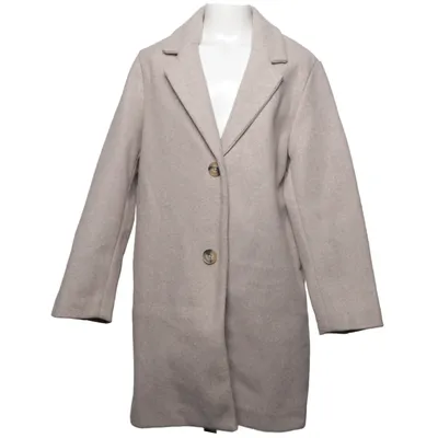 Coat (Beige) from Zara Polyester