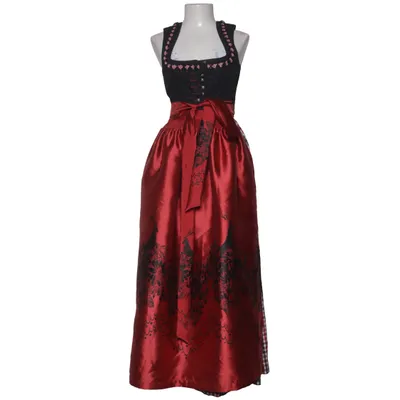 Dirndl (Röd, Svart, Flerfärgad) från Country Line Bomull, Polyester