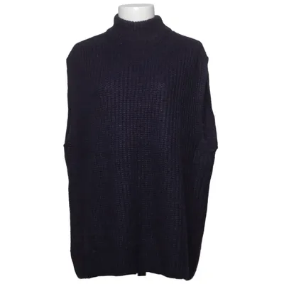 Pull sans manches (Noir) de Mrs & Hugs Laine d'alpaga, Laine de mouton, Nylon