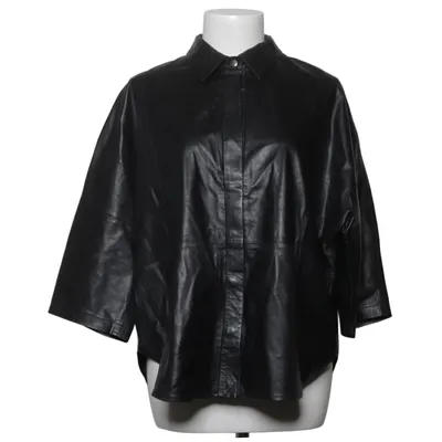 Overshirt (Black) from Levinsky Leather