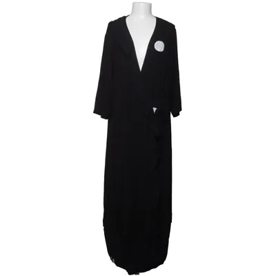 Robe portefeuille (Noir) de Heide Ost Élasthane, Viscose