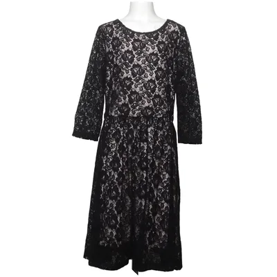 Kleid (Schwarz, Beige) von Lcw Teen Polyester