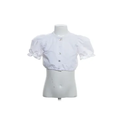 Dirndlblus (Vit) från Hammerschmid Bomull, Polyester